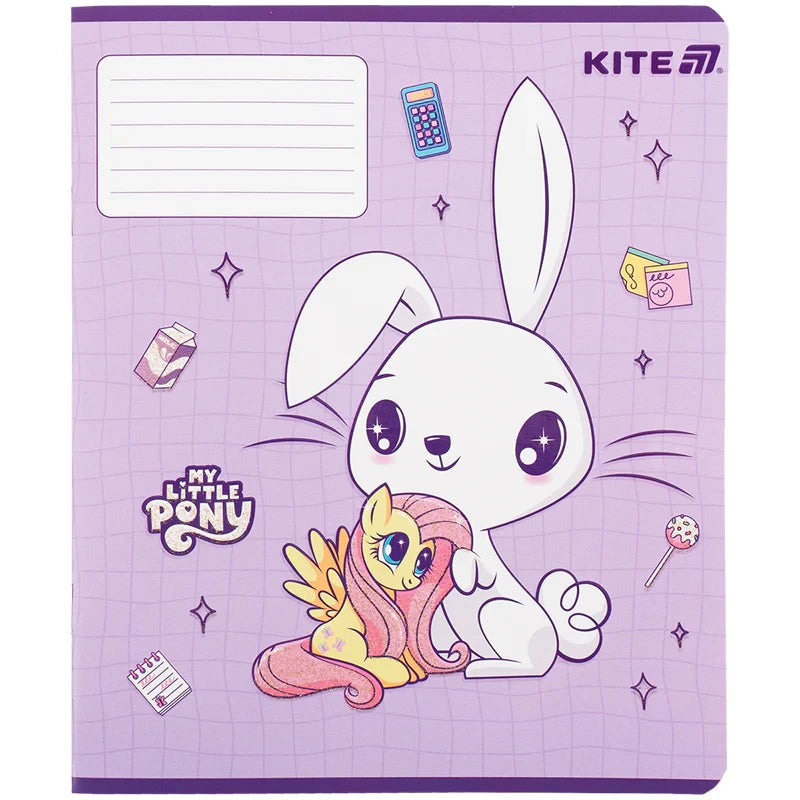 Зошит шкільний Kite My Little Pony, 12 аркушів, клітинка LP25-232