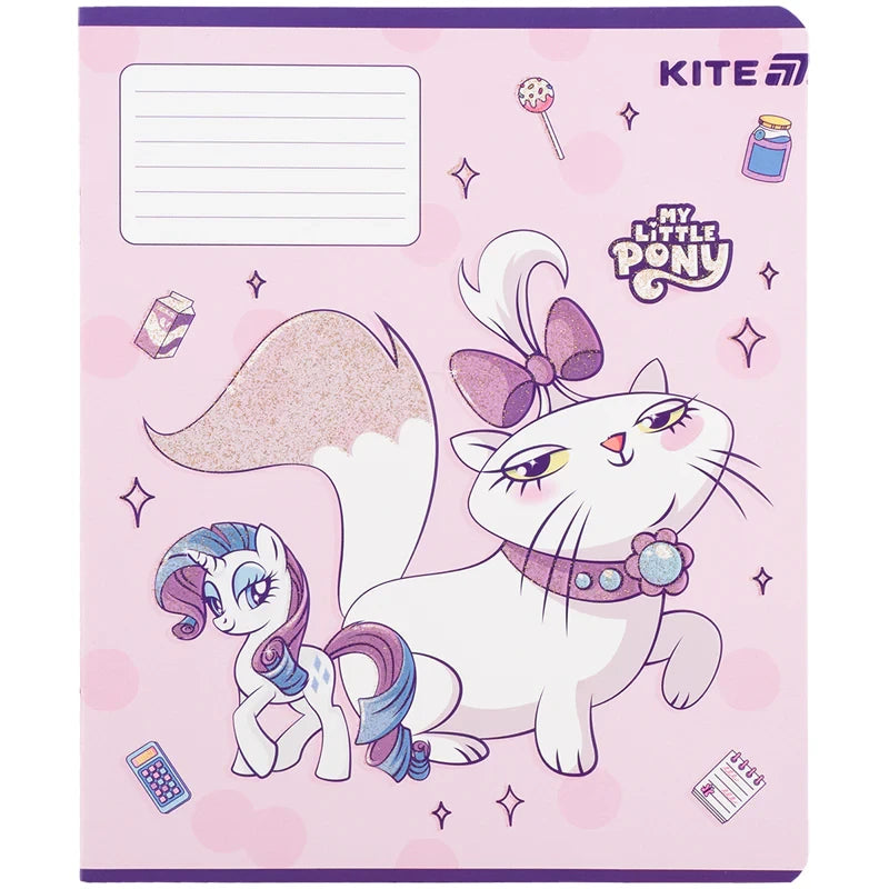 Зошит шкільний Kite My Little Pony, 12 аркушів, клітинка LP25-232