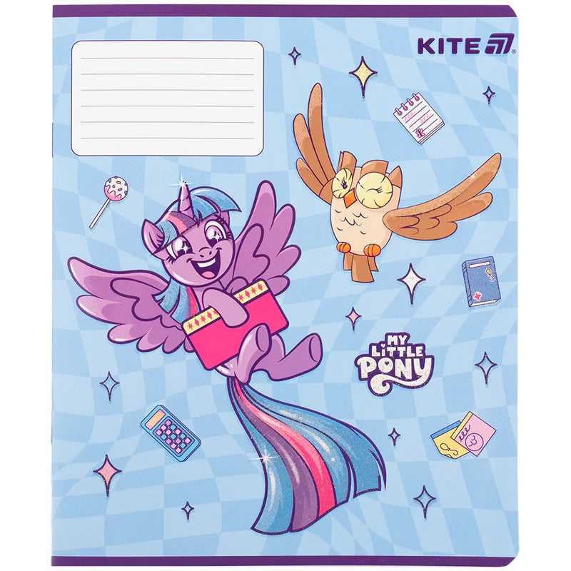 Зошит шкільний Kite My Little Pony, 12 аркушів, клітинка LP25-232