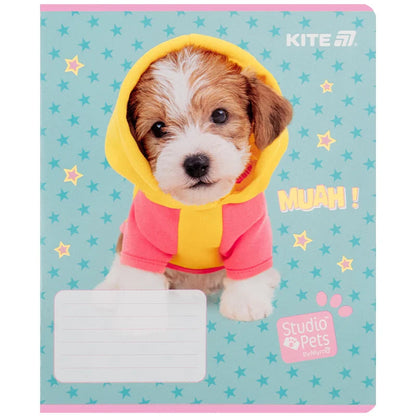 Зошит шкільний Kite Studio Pets, 12 аркушів, лінія SP25-234