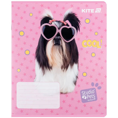 Зошит шкільний Kite Studio Pets, 12 аркушів, лінія SP25-234