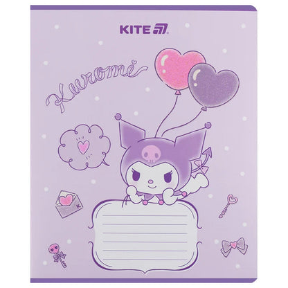 Зошит шкільний Kite Kuromi, 12 аркушів, Лінія HK25-234-2