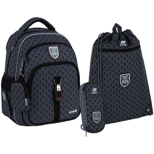 Шкільний набір Kite Education College Line Boy SET_K25-763M-3