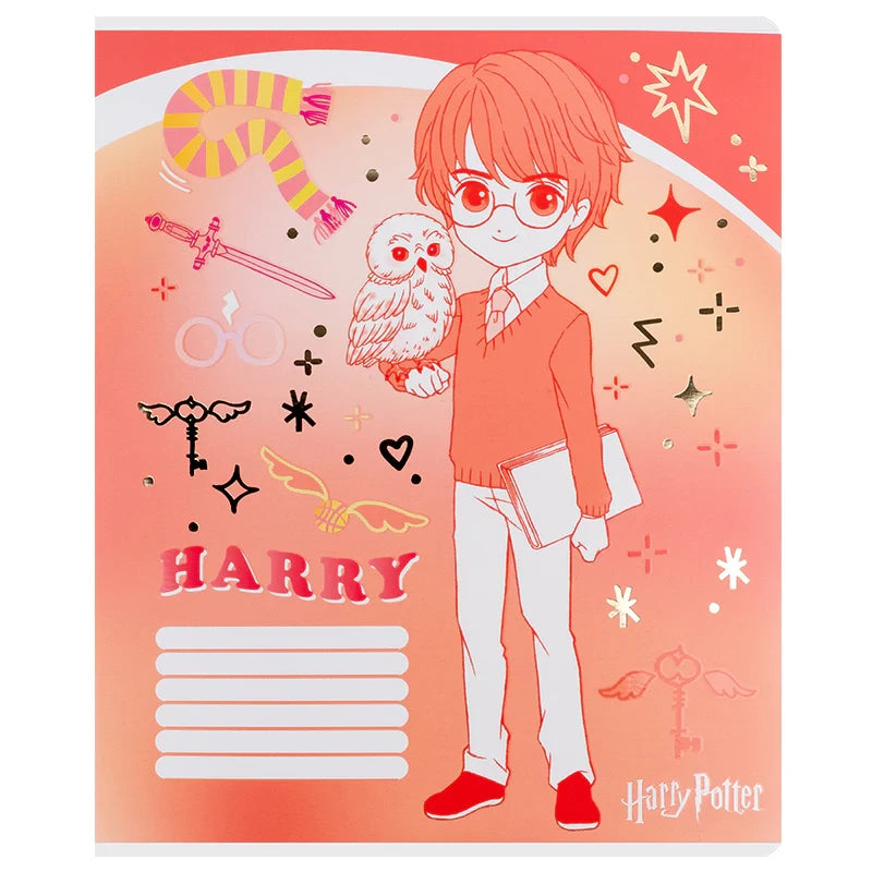 Зошит шкільний Kite Harry Potter, 18 аркушів, лінія HP25-237