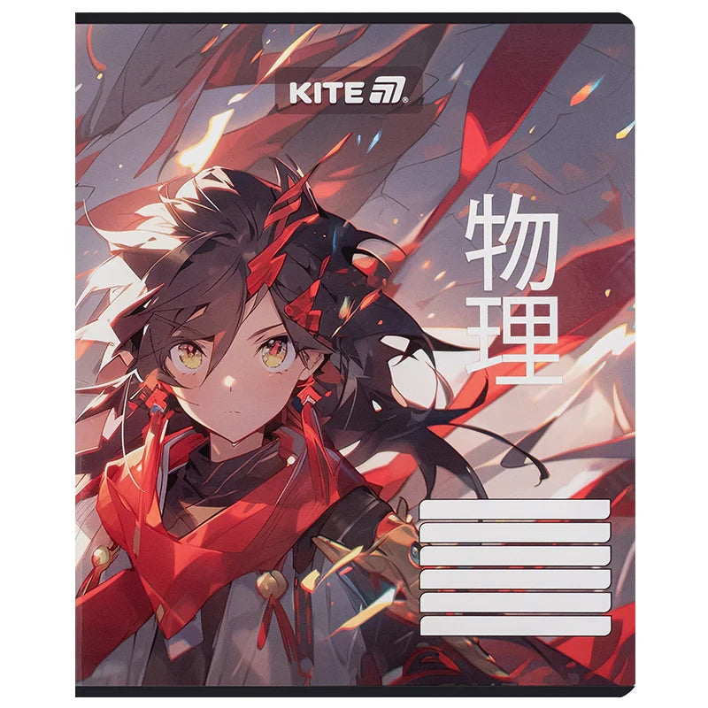 Зошит шкільний Kite Anime, 18 аркушів, Лінія K25-237-1