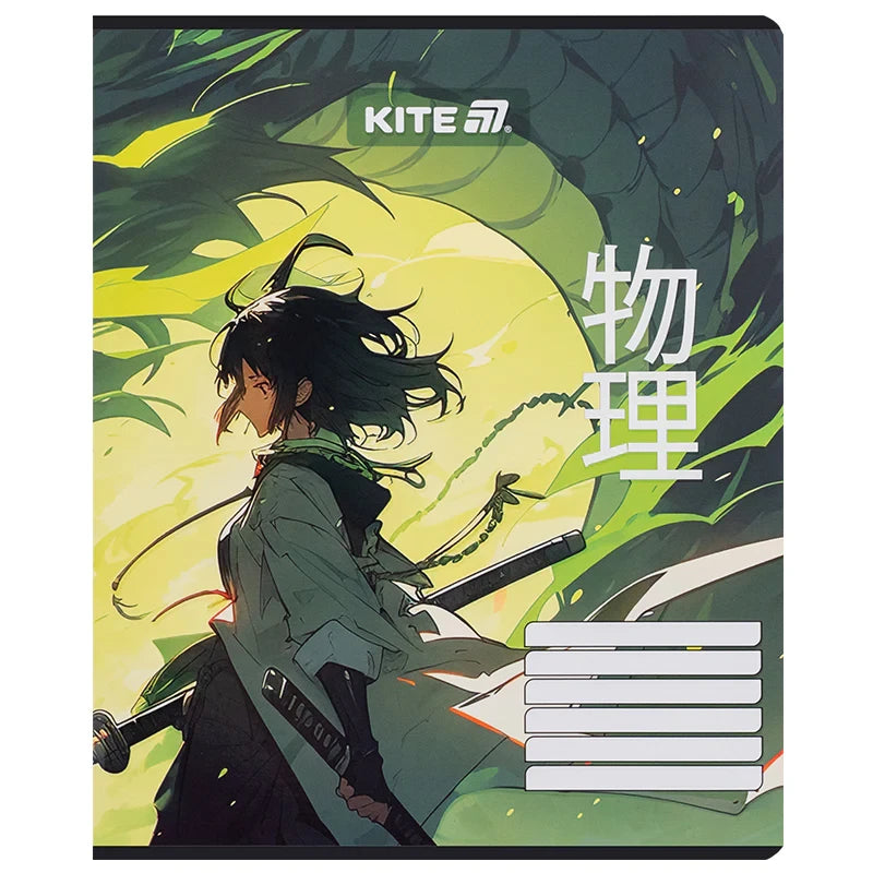 Зошит шкільний Kite Anime, 18 аркушів, Лінія K25-237-1