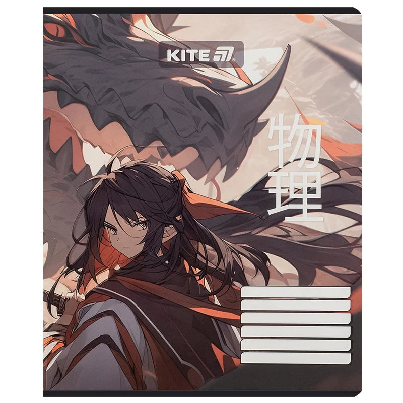 Зошит шкільний Kite Anime, 18 аркушів, Лінія K25-237-1