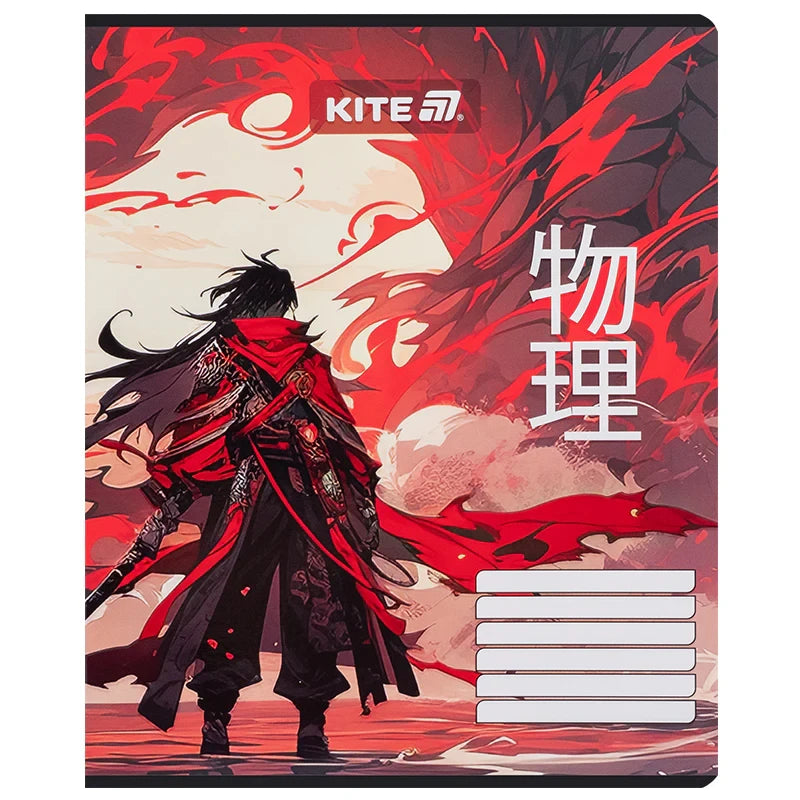 Зошит шкільний Kite Anime, 18 аркушів, Лінія K25-237-1