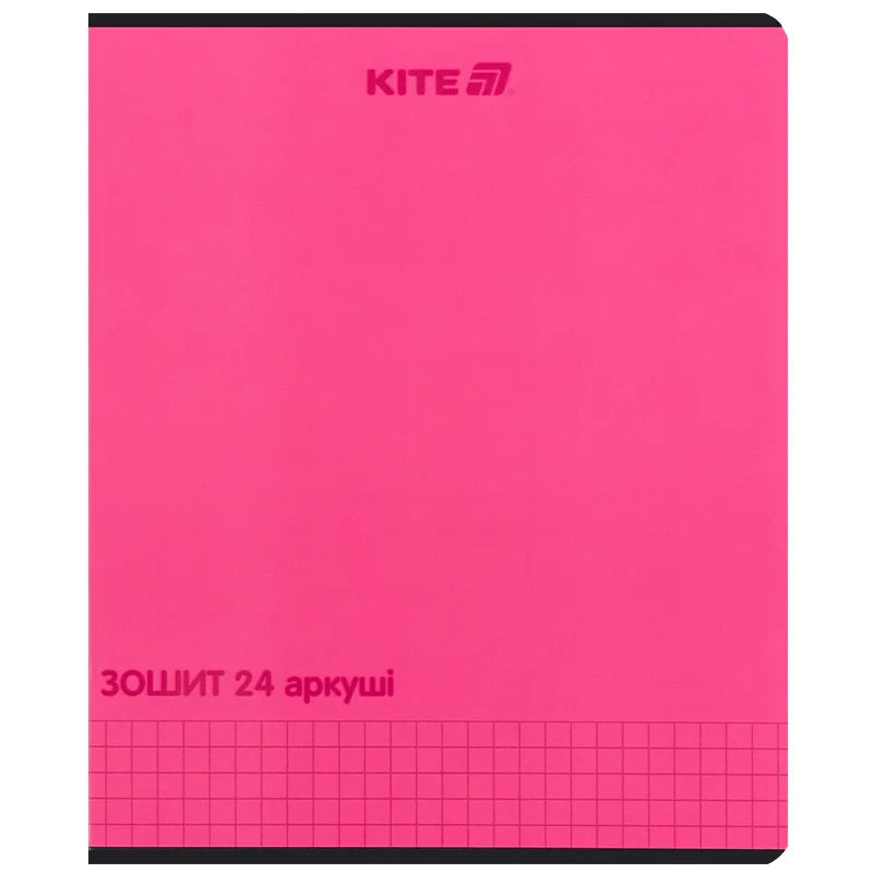 Зошит шкільний Kite One color, 24 аркуша клітинка K25-238-2