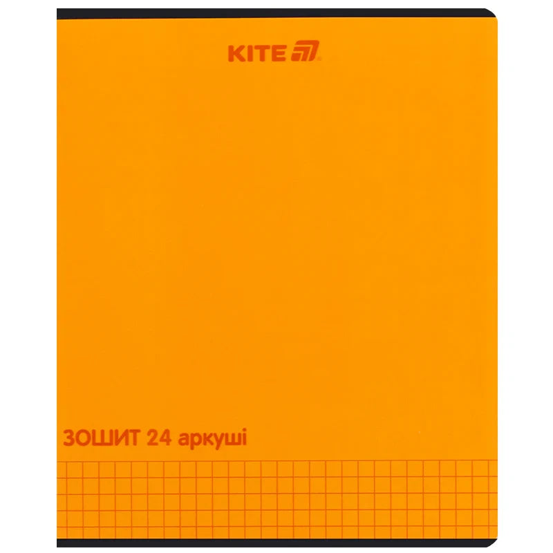 Зошит шкільний Kite One color, 24 аркуша клітинка K25-238-2