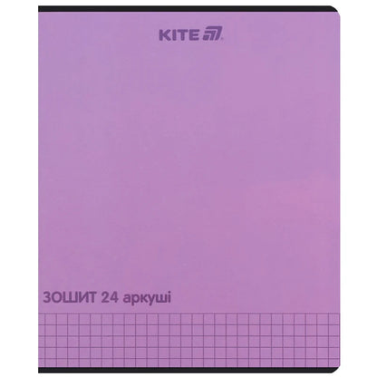Зошит шкільний Kite One color, 24 аркуша клітинка K25-238-2