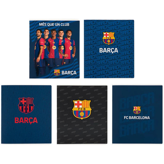 Зошит шкільний Kite FC Barcelona, 24 аркуші, клітинка BC25-238