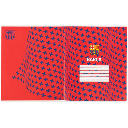 Зошит шкільний Kite FC Barcelona, 24 аркуші, клітинка BC25-238