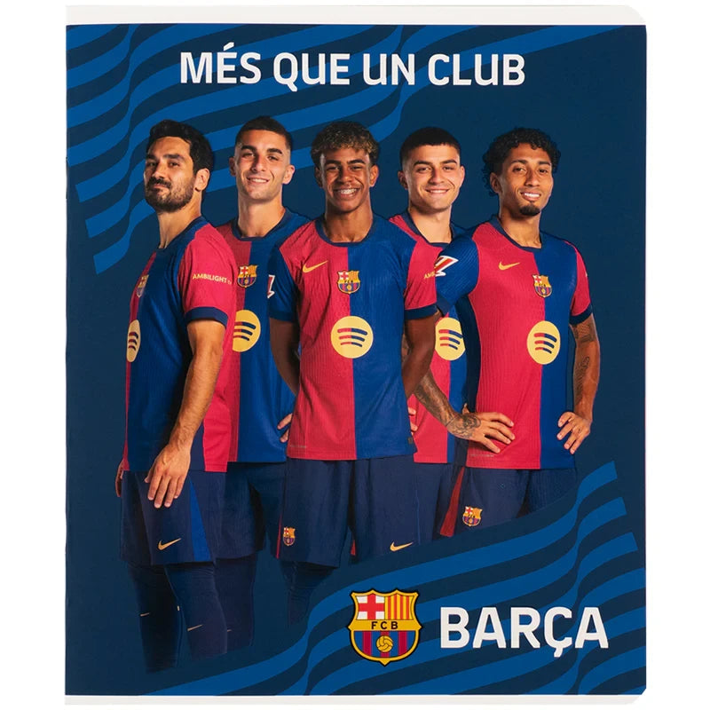 Зошит шкільний Kite FC Barcelona, 24 аркуші, клітинка BC25-238