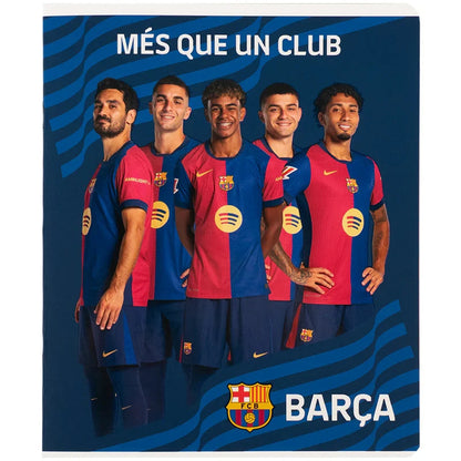 Зошит шкільний Kite FC Barcelona, 24 аркуші, клітинка BC25-238