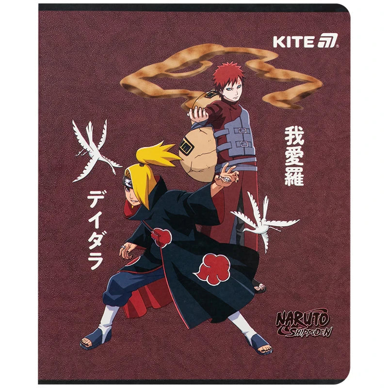 Зошит шкільний Kite Naruto, 24 аркуші, клітинка NR25-238