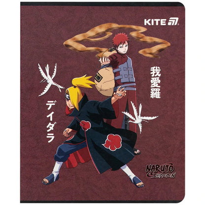 Зошит шкільний Kite Naruto, 24 аркуші, клітинка NR25-238