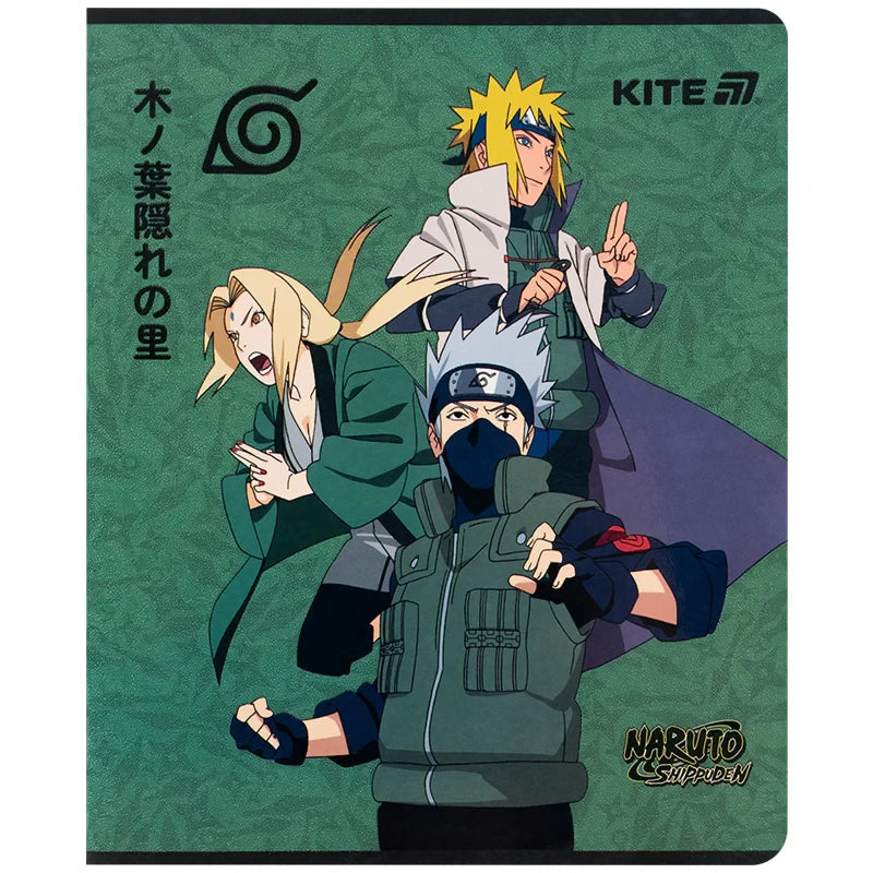 Зошит шкільний Kite Naruto, 24 аркуші, клітинка NR25-238