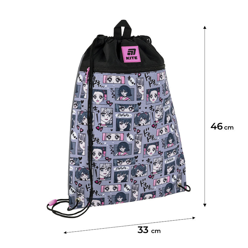 Сумка для взуття Kite Anime Girl K25-601M-9