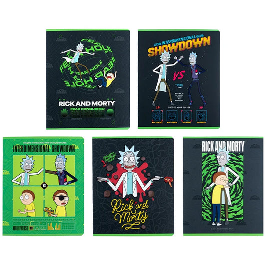 Зошит шкільний Kite Rick and Morty, 24 аркуша, лінія RM24-239