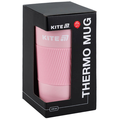 Термокружка Kite 510 мл рожева K25-458-3