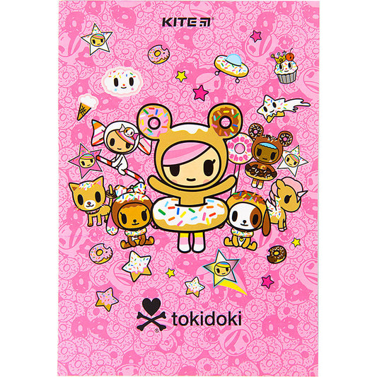 Блокнот-планшет Kite tokidoki A5 50 аркушів клітинка TK22-194-3