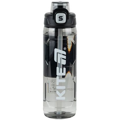 Пляшечка для води Kite K25-1211-1, 800 мл, чорна