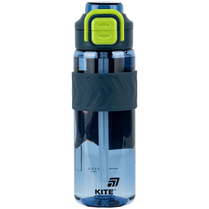 Пляшечка для води Kite K25-1234-2, 800 мл, синьо-зелена