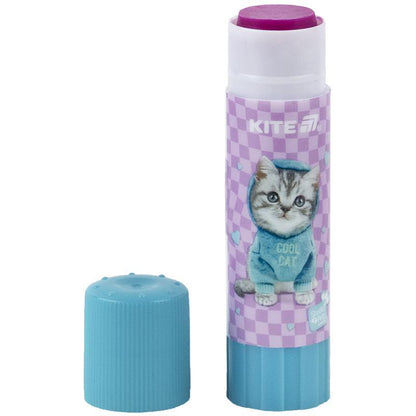 Клей-олівець з індикатором PVP Kite Studio Pets SP25-130, 8 г