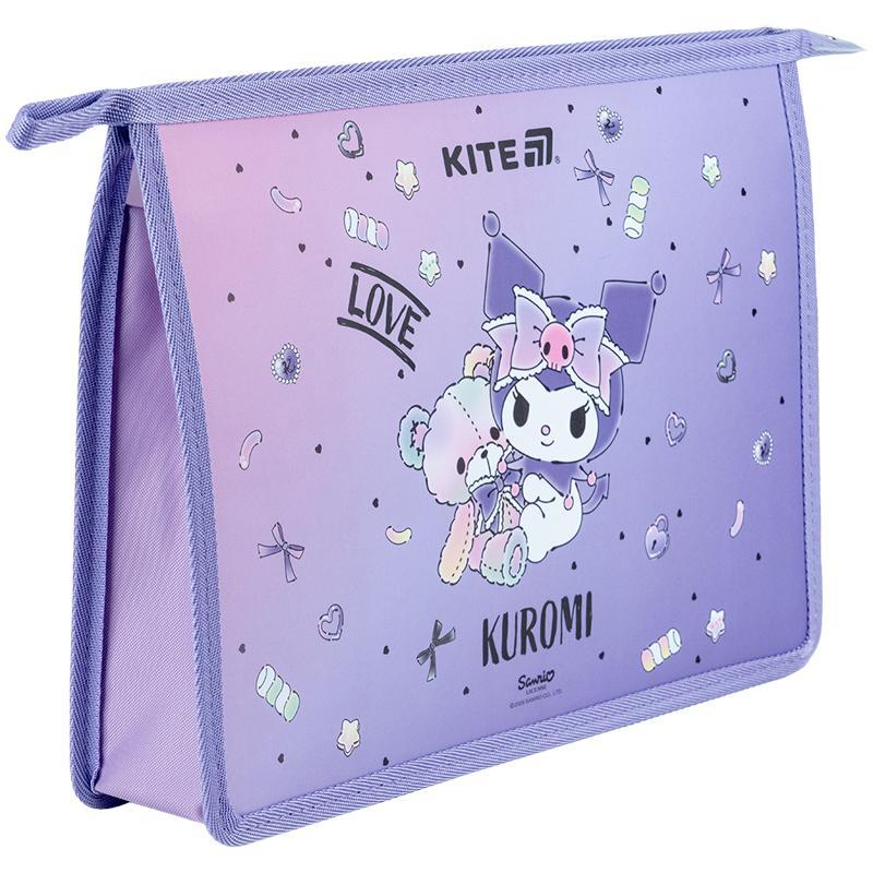 Папка на блискавці Kite Kuromi HK25-428, A4+