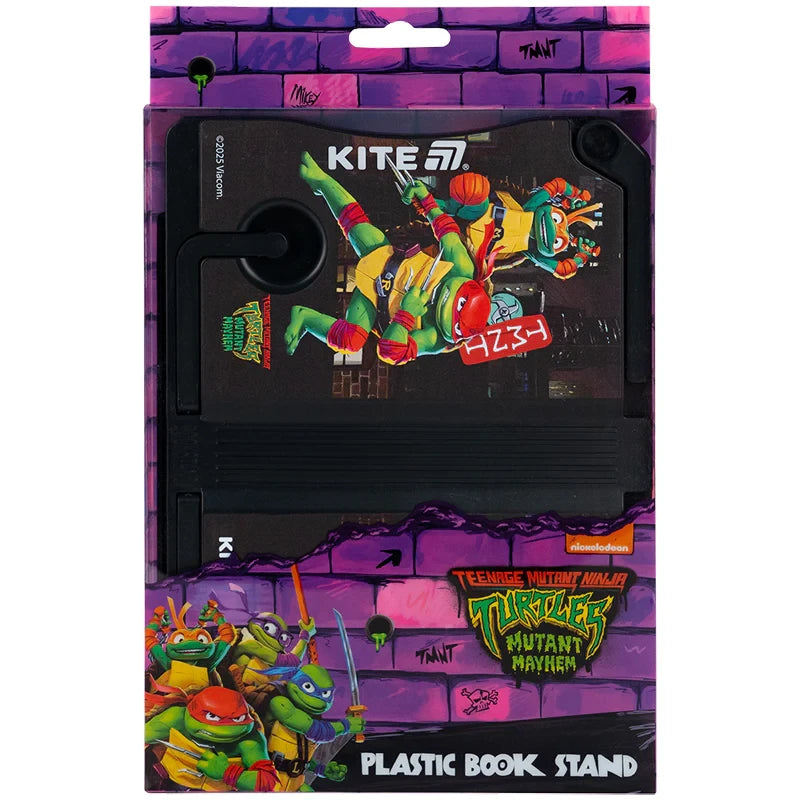 Підставка для книг Kite Ninja Turtles пластикова NT25-391