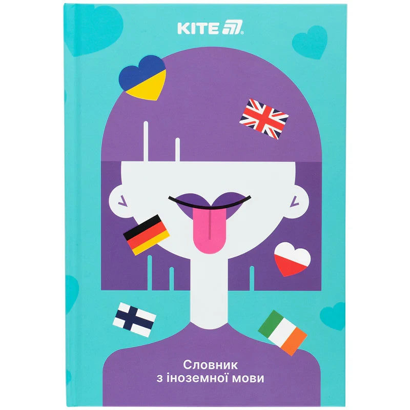 Словник для запису іноземних слів Kite Girl 60 аркушів K25-407-1