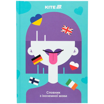 Словник для запису іноземних слів Kite Girl 60 аркушів K25-407-1