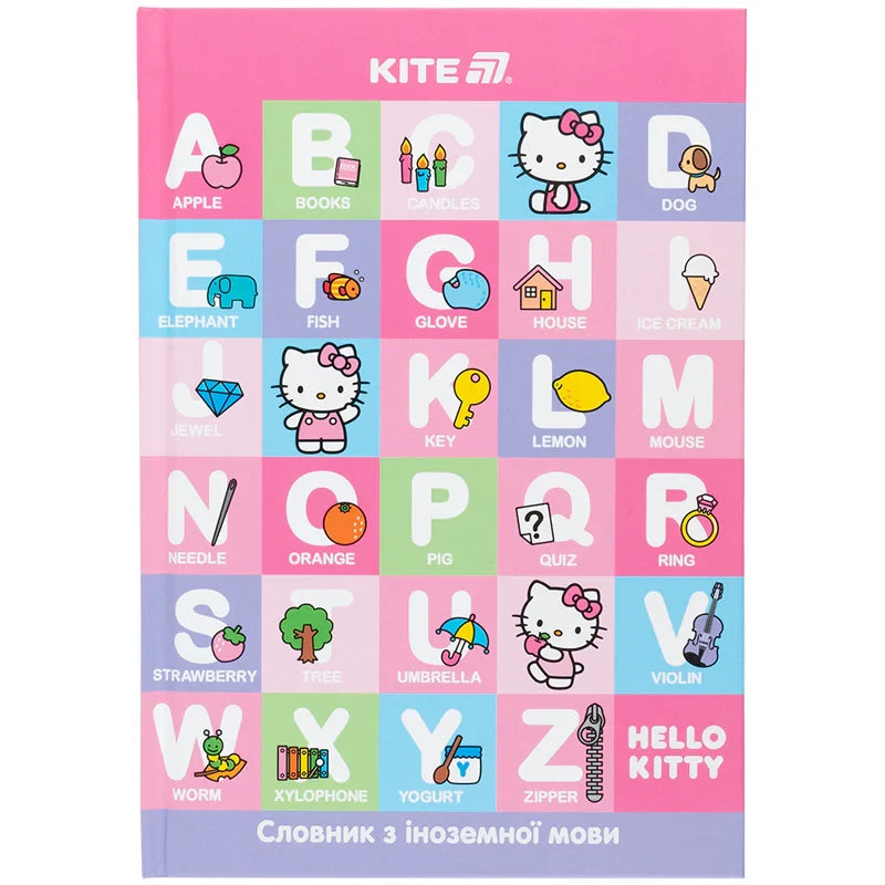 Словник для запису іноземних слів Kite Hello Kitty 60 аркушів HK25-407-1