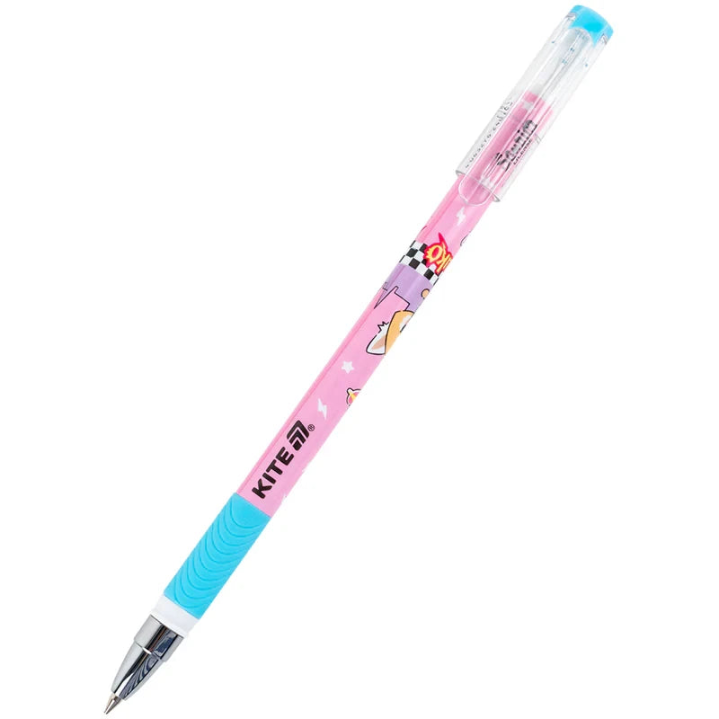 Ручка кулькова Kite Aggretsuko синя AR25-032