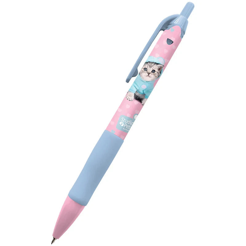 Ручка кулькова автоматична Kite Studio Pets синя SP25-039