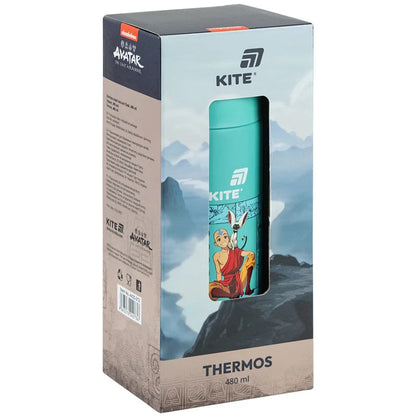 Термос Kite Avatar 480 мл бірюзовий AV25-312