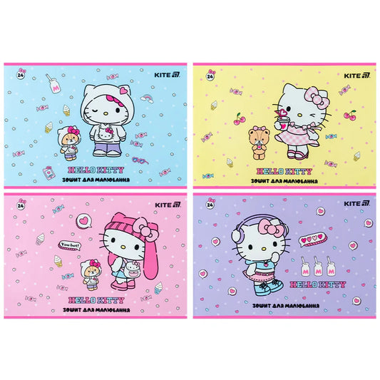 Зошит для малювання Kite Hello Kitty 24 аркушів HK25-242-1
