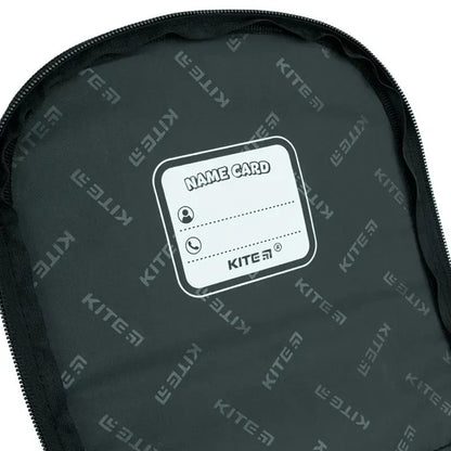 Рюкзак шкільний каркасний Kite Education Burn Out K22-501S-7 (LED)