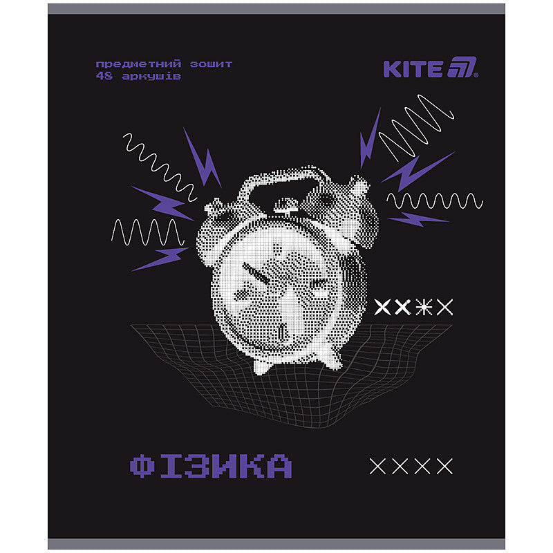 Зошит предметний Kite Techno, 48 аркушів, клітинка, Фізика K25-240-2