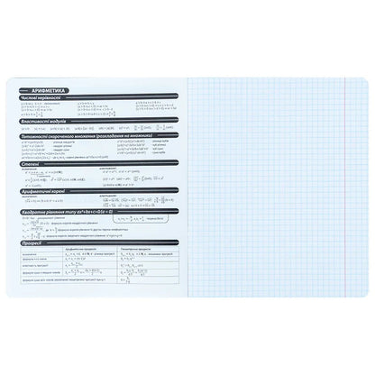 Зошит предметний Kite Cyber, 48 аркушів, клітинка, Алгебра K25-240-23