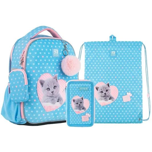 Шкільний набір Kite Studio Pets SET_SP24-555S-1