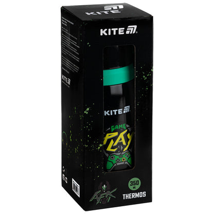 Термос Kite Cyber Чорний 350 мл K25-301-1