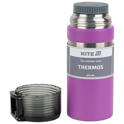 Термос Kite 473 мл фіолетовий K25-320-3