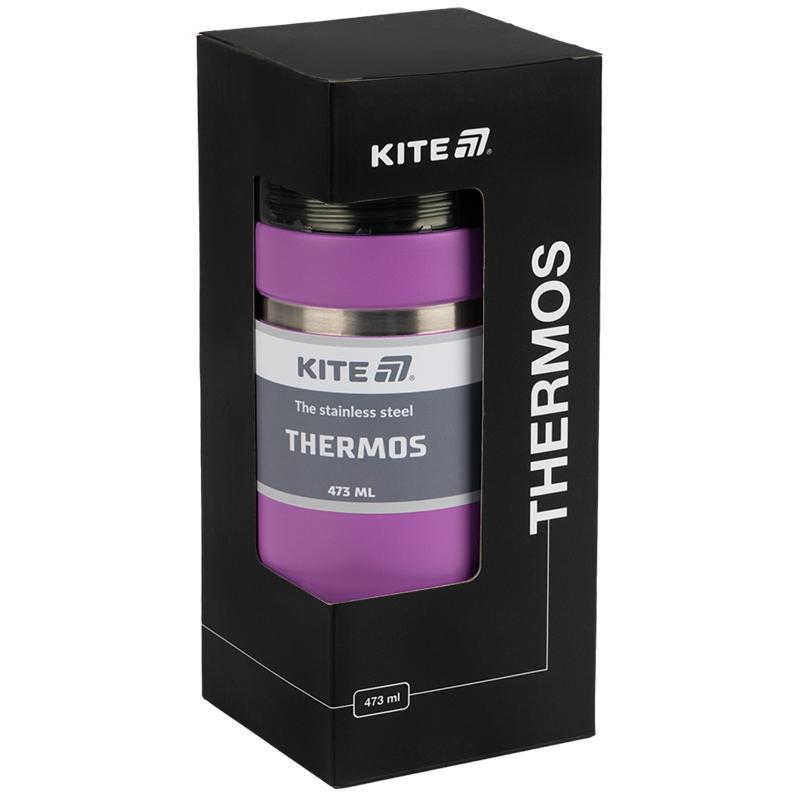 Термос Kite 473 мл фіолетовий K25-320-3
