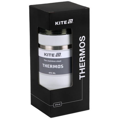 Термос Kite 473 мл білий K25-320-1