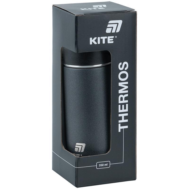 Термос Kite 350 мл чорний K25-1223-1