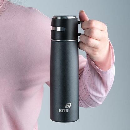 Термос Kite 500 мл чорний K25-1224-1