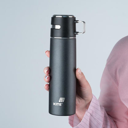 Термос Kite 500 мл чорний K25-1224-1