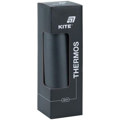 Термос Kite 500 мл чорний K25-1224-1